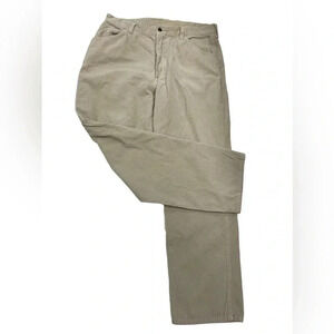 Old  Navy Oatmeal Corduroy Cargo Vintage Pants Size 36